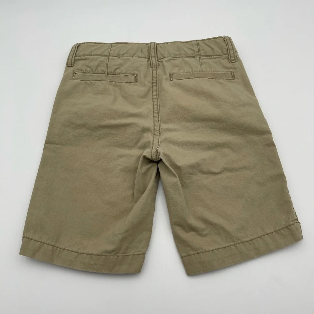 OshKosh B'gosh Boys Khaki Flat Front Shorts Size 7